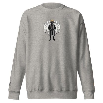 BigSmoke Soprano Clothing: Black Sheep Crewneck Long Sleeve Sweatshirt