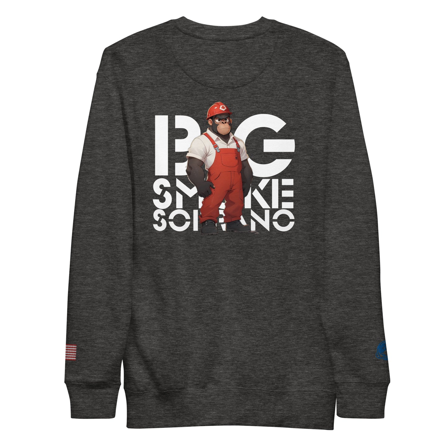 BigSmoke Soprano Clothing: BigSmoke Soprano Worldwide Collection: Big Motion Sweatshirt(USA Edition)
