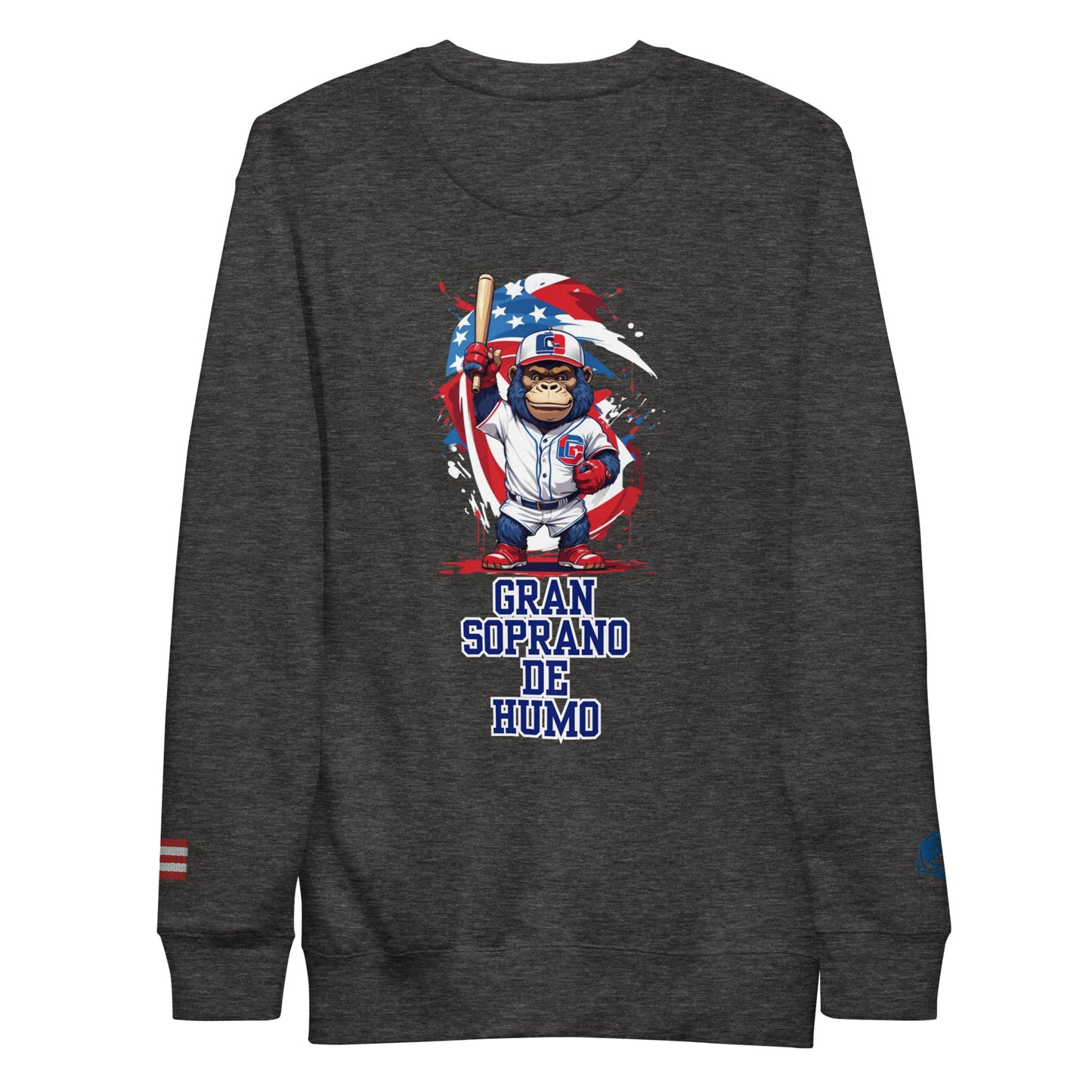 BigSmoke Soprano Clothing: BigSmoke Soprano Worldwide Collection: Consigámoslo Sweatshirt (Puerto Rico Edition)