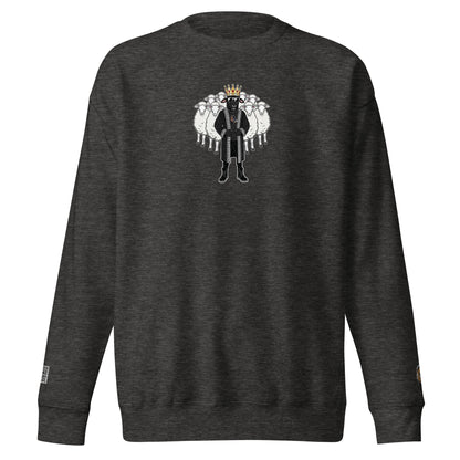 BigSmoke Soprano Clothing: Black Sheep Crewneck Long Sleeve Sweatshirt
