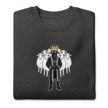 BigSmoke Soprano Clothing: Black Sheep Crewneck Long Sleeve Sweatshirt