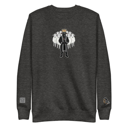 BigSmoke Soprano Clothing: Black Sheep Crewneck Long Sleeve Sweatshirt