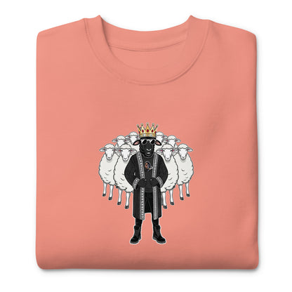 BigSmoke Soprano Clothing: Black Sheep Crewneck Long Sleeve Sweatshirt
