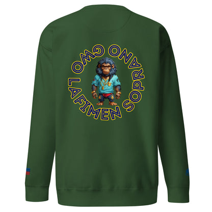 BigSmoke Soprano Clothing: BigSmoke Soprano Worldwide Collection: Heritage Sweatshirt (Haitian Creole Edition