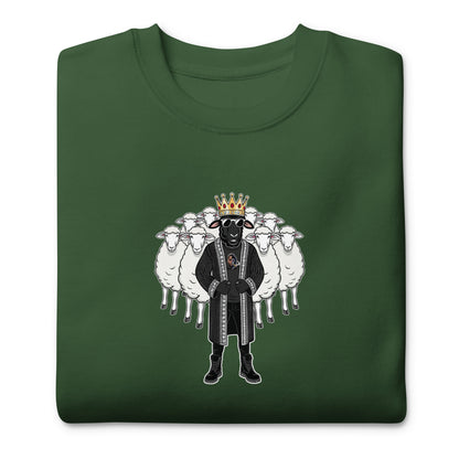 BigSmoke Soprano Clothing: Black Sheep Crewneck Long Sleeve Sweatshirt