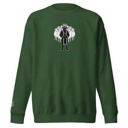 BigSmoke Soprano Clothing: Black Sheep Crewneck Long Sleeve Sweatshirt