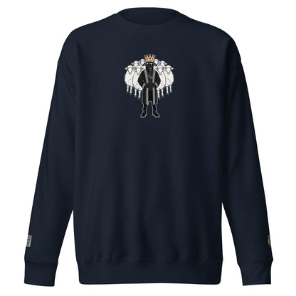 BigSmoke Soprano Clothing: Black Sheep Crewneck Long Sleeve Sweatshirt