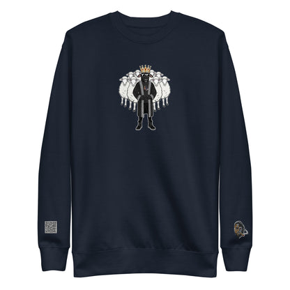 BigSmoke Soprano Clothing: Black Sheep Crewneck Long Sleeve Sweatshirt