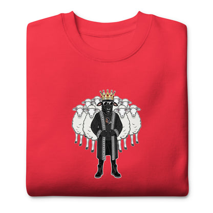 BigSmoke Soprano Clothing: Black Sheep Crewneck Long Sleeve Sweatshirt
