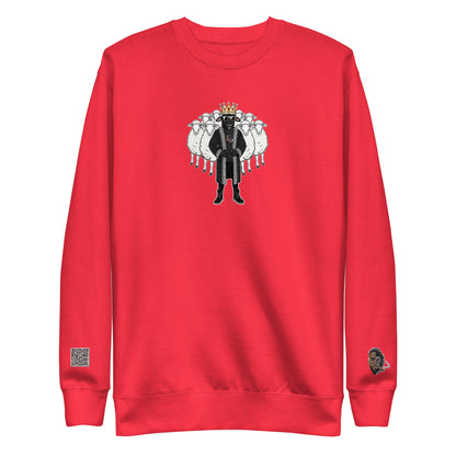 BigSmoke Soprano Clothing: Black Sheep Crewneck Long Sleeve Sweatshirt