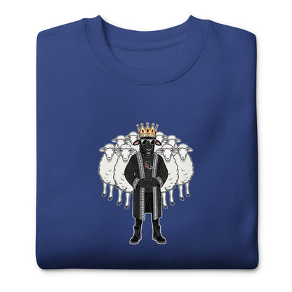 BigSmoke Soprano Clothing: Black Sheep Crewneck Long Sleeve Sweatshirt