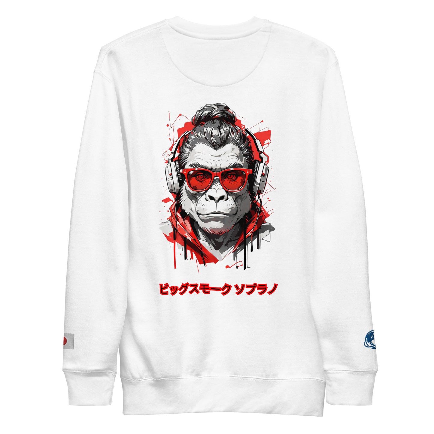 BigSmoke Soprano Clothing: BigSmoke Soprano Worldwide Collection: Paid the Cost Sweatshirt (Japan Edition)