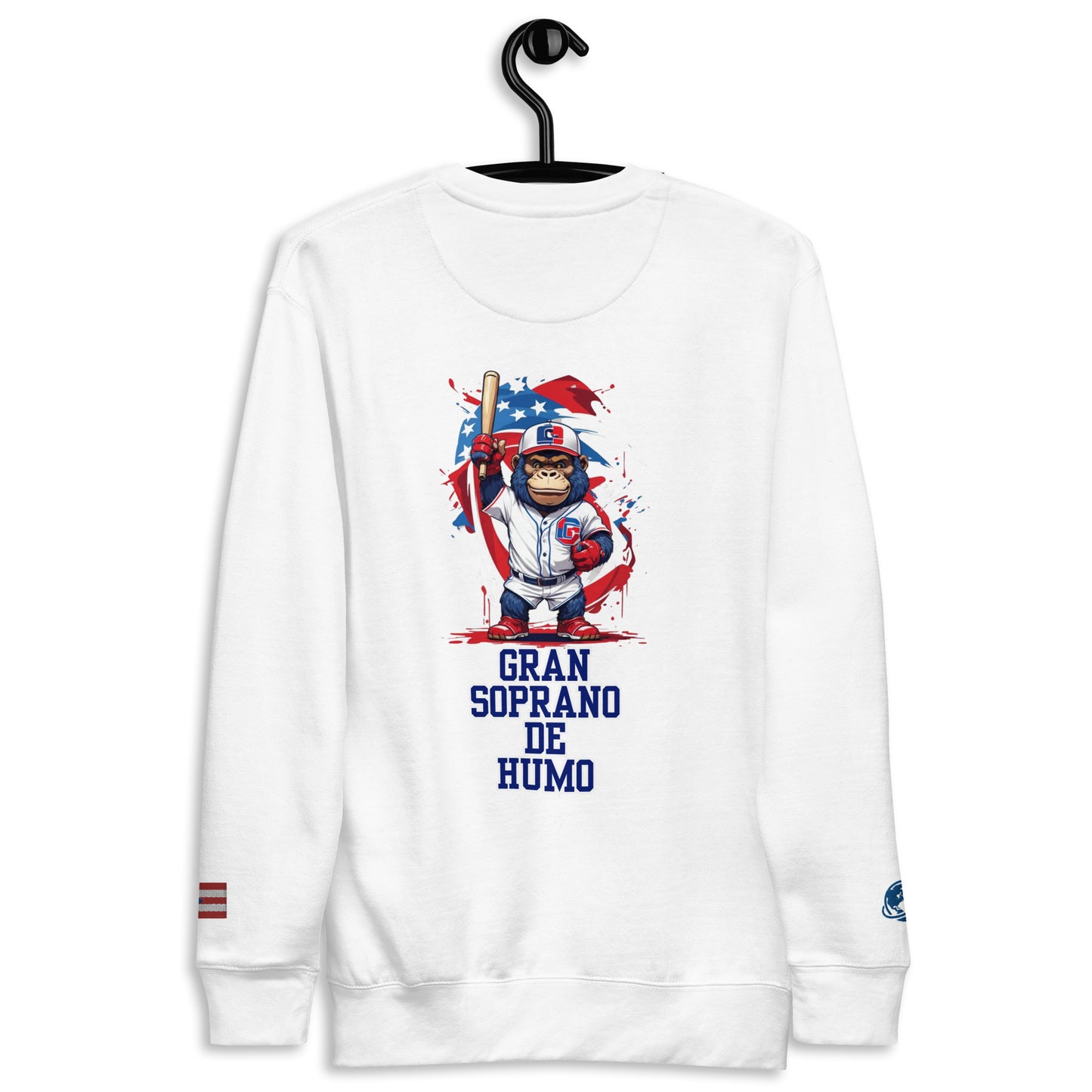 BigSmoke Soprano Clothing: BigSmoke Soprano Worldwide Collection: Consigámoslo Sweatshirt (Puerto Rico Edition)