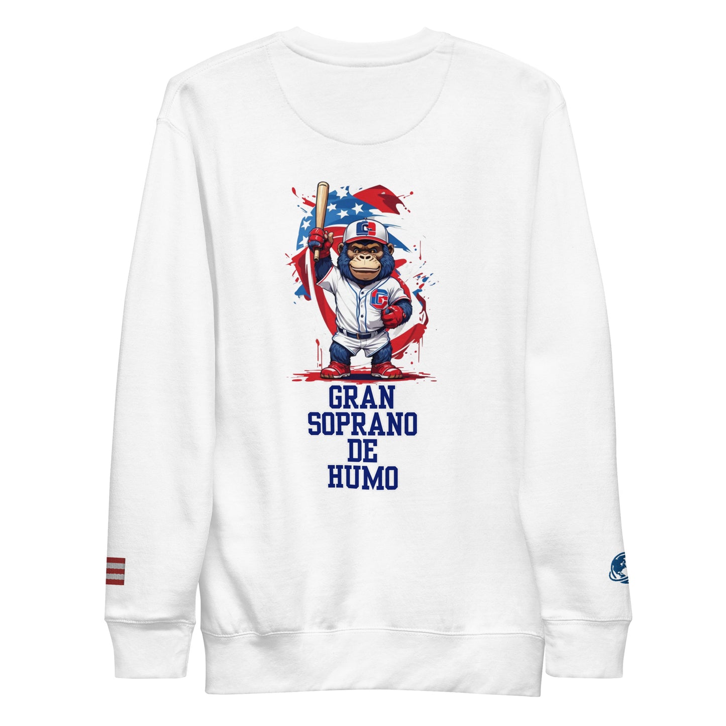 BigSmoke Soprano Clothing: BigSmoke Soprano Worldwide Collection: Consigámoslo Sweatshirt (Puerto Rico Edition)