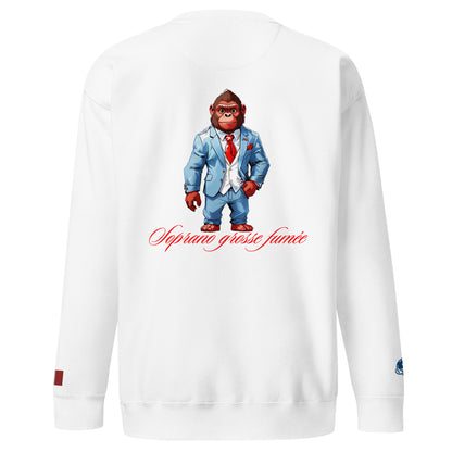 BigSmoke Soprano Clothing: BigSmoke Soprano Worldwide Collection: fidélité et amour Sweatshirt (France Edition)