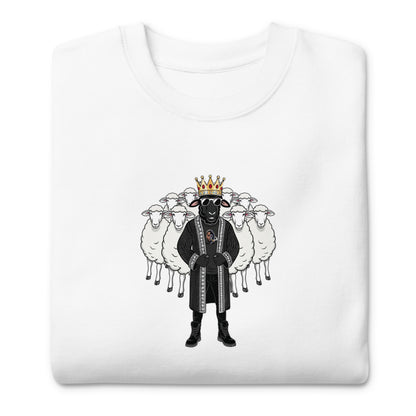 BigSmoke Soprano Clothing: Black Sheep Crewneck Long Sleeve Sweatshirt