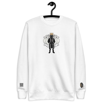 BigSmoke Soprano Clothing: Black Sheep Crewneck Long Sleeve Sweatshirt