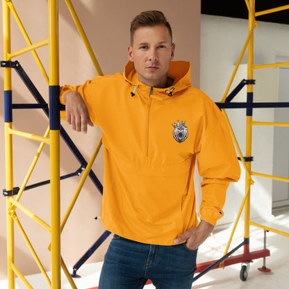 RF84U: RichFraZ Bear King Embroidered Champion Packable Jacket