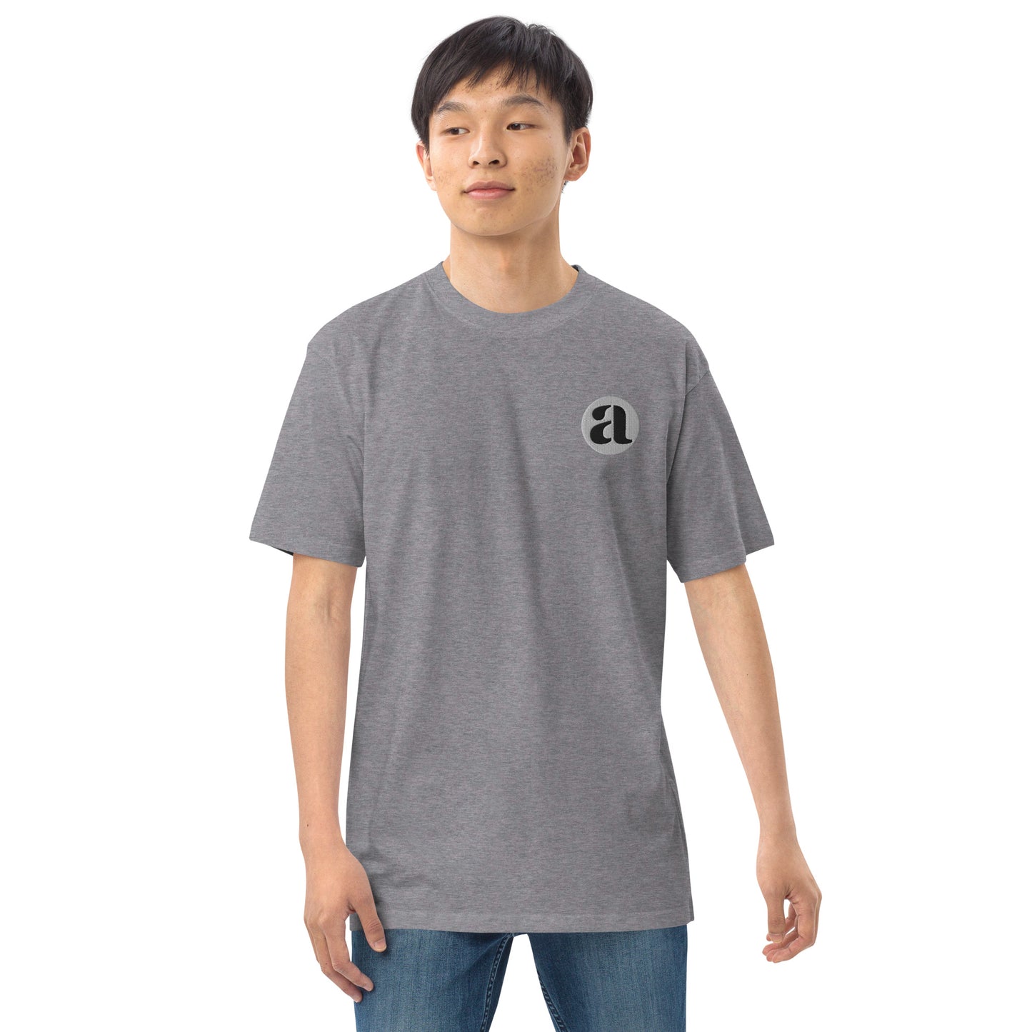 Algorhythm: Signal Noir Embroidered T-Shirt