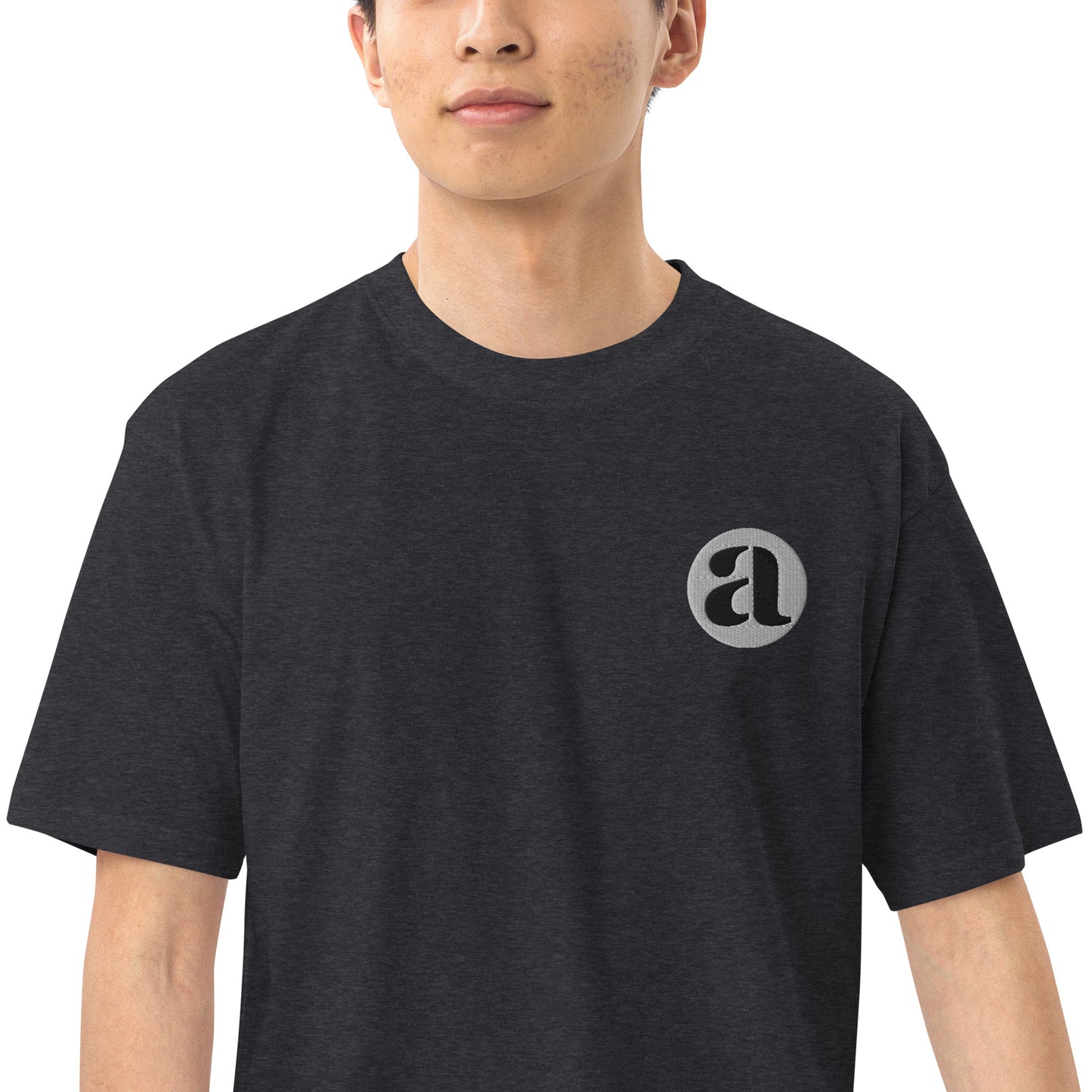 Algorhythm: Signal Noir Embroidered T-Shirt