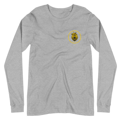 RichFraZ™️ King Frazier Bear Logo Long Sleeve Shirt