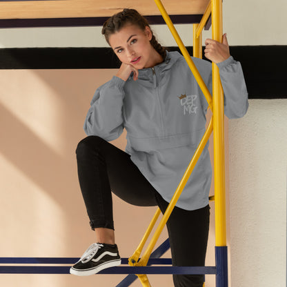 RF84U: DEPMG™️ Embroidered Champion Packable Jacket