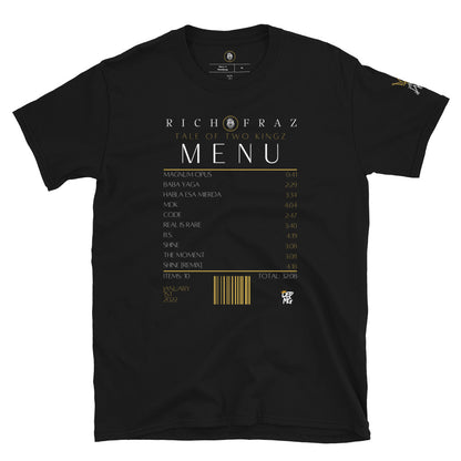RF84U: RichFraZ™️ Bon Appetite Tale of Two Kingz Tee