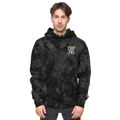 RF84U: DEPMG Crown Unisex Champion tie-dye Hoodie